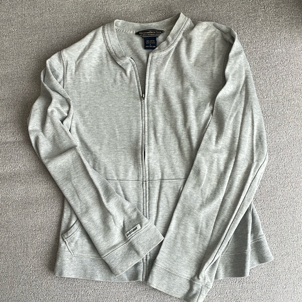 Abercrombie & Fitch Grey Sweatshirt
